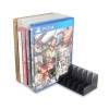 For PS4 DOBE 2PCS Game Stand for Playstation 4 PS4/PS4 Slim/PS4 Pro Game Card Box Storage 10PCS CD